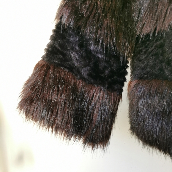 Halston Heritage faux fur coat - Picture 4 of 12